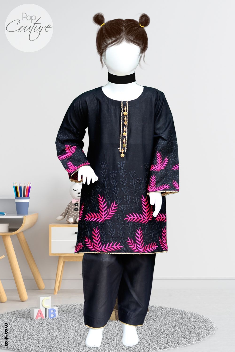 https://popcouture.pk/products/girls-embroidered-stitched-cotton-midi-shirt-20-36