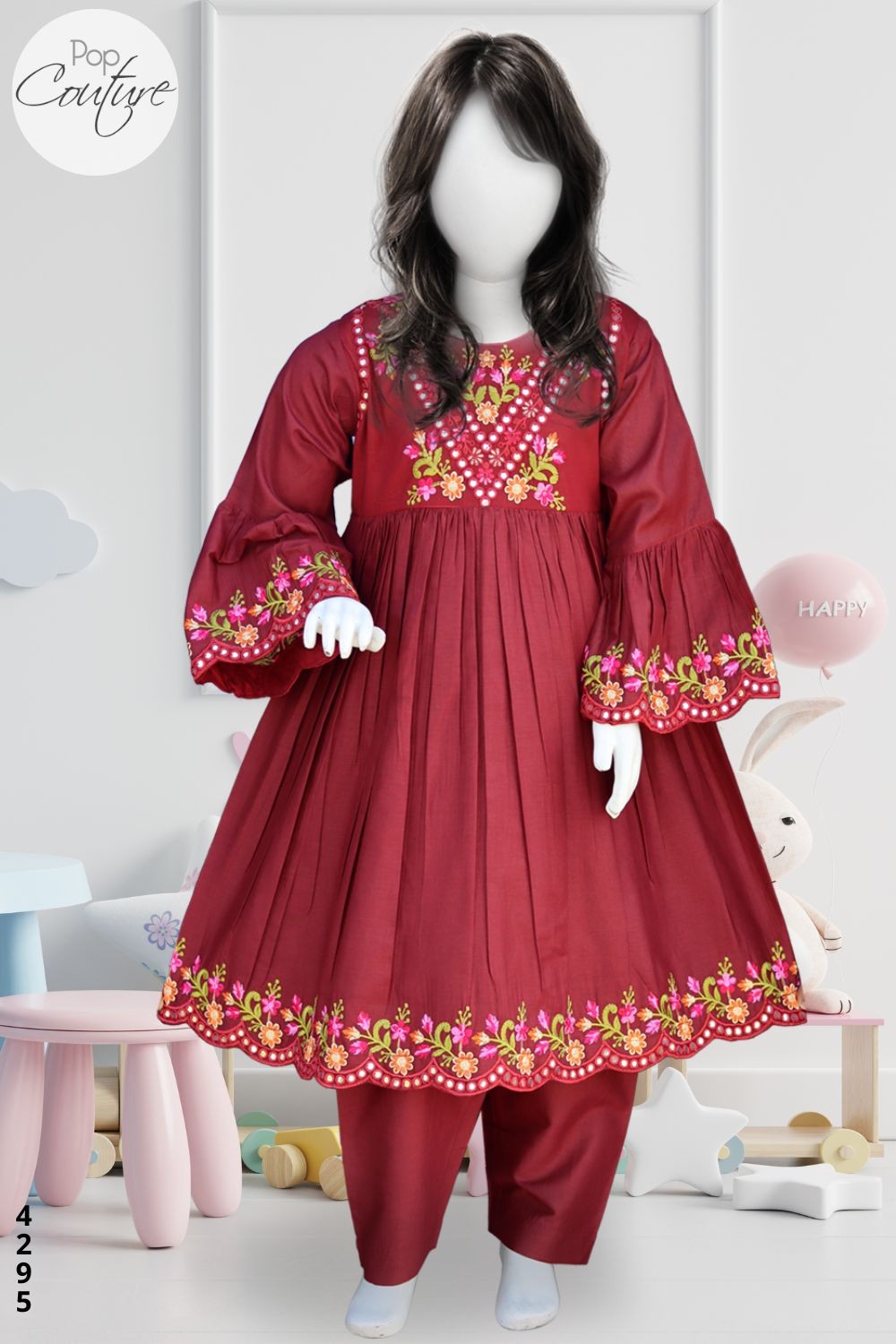 https://popcouture.pk/products/4295-girls-3pcs-embroidered-stitched-cotton-frock