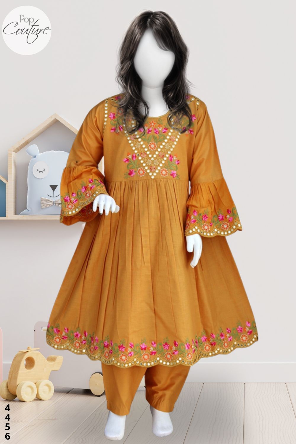 https://popcouture.pk/products/4456-girls-3pcs-embroidered-stitched-linen-frock-19