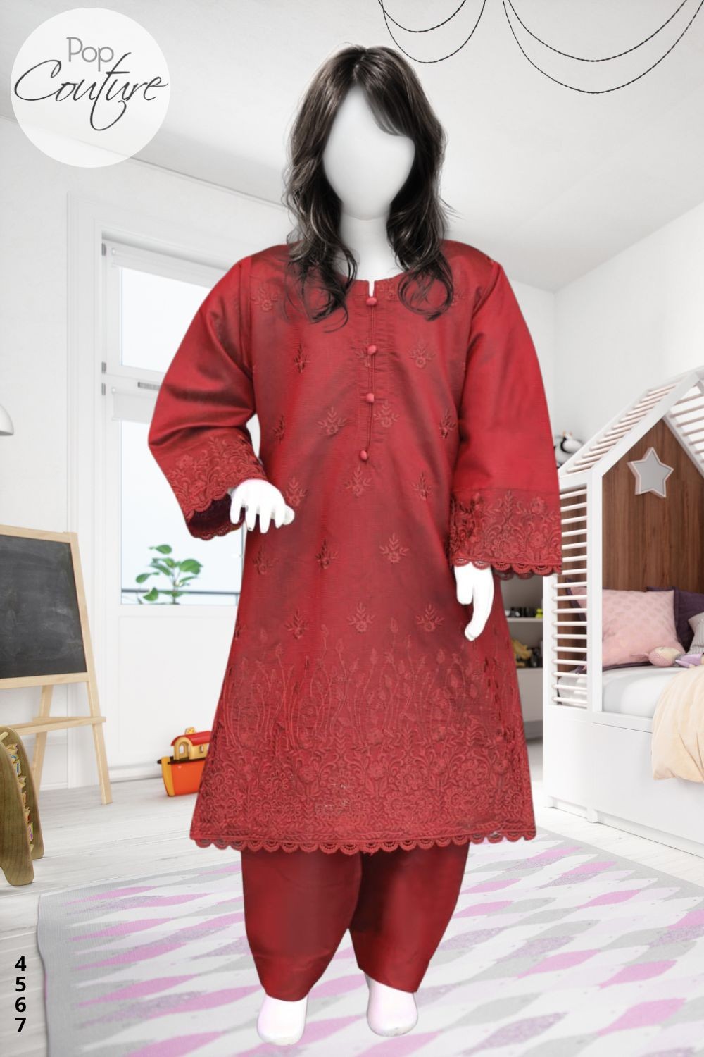 https://popcouture.pk/products/4567-girls-3pcs-embroidered-stitched-khadar-midi-shirt