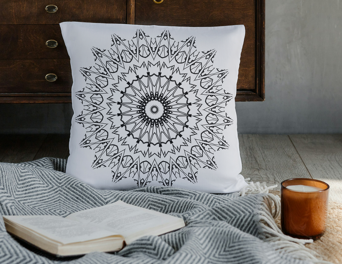 Mandala Art Cushion