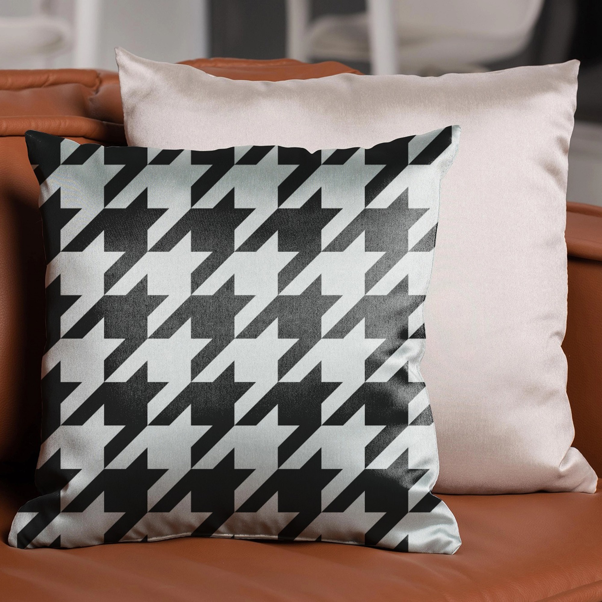 Monochrome Chic Cushion
