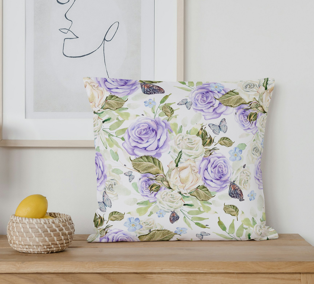 Floral Elegance Cushion