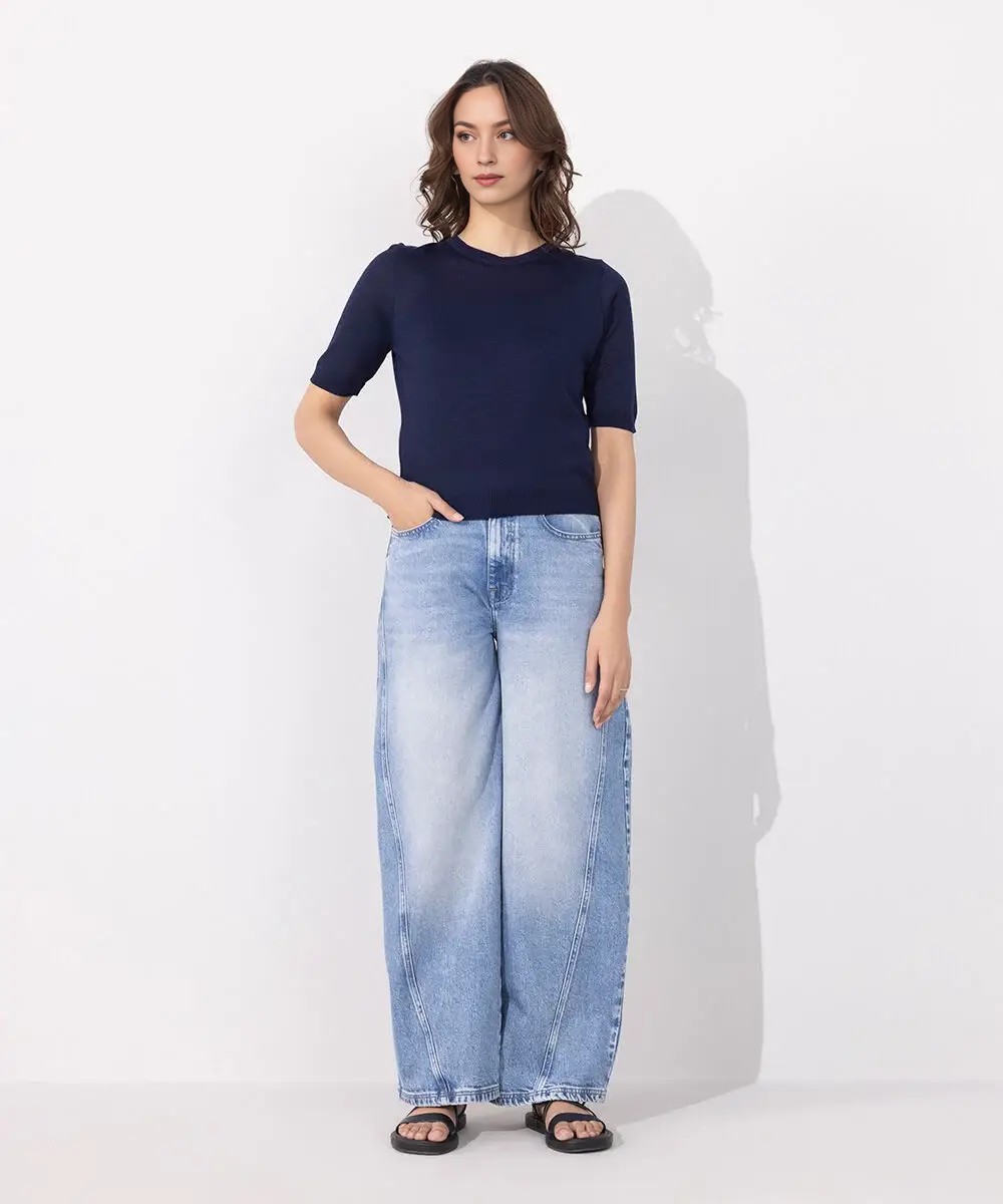 Pop Couture- Light Weight Knitted Top