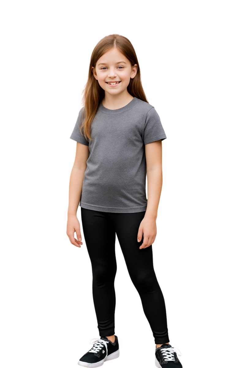 Girls Black Activewear Leggings