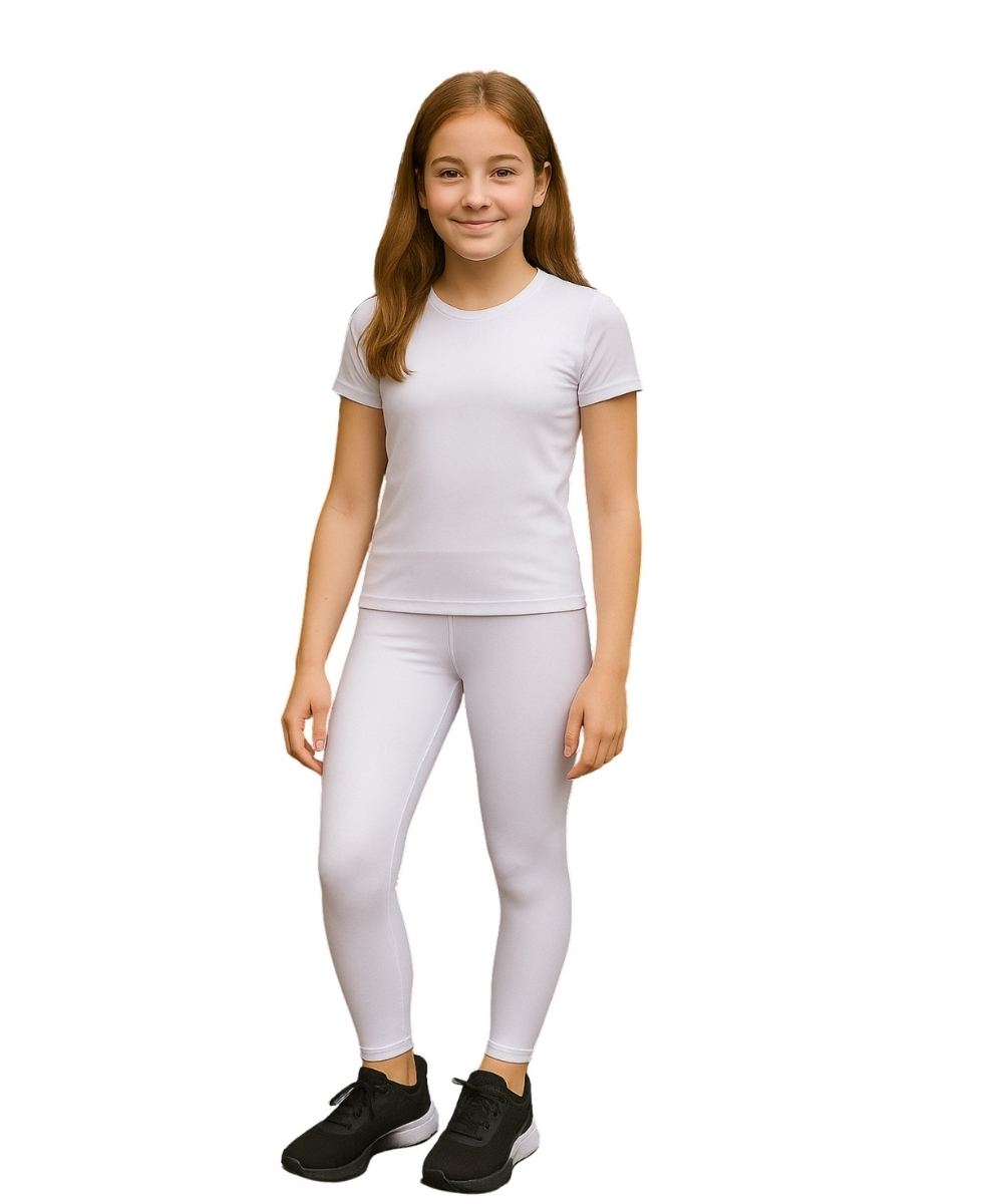 Girls' Polyester Leggings by Pop Couture